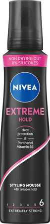 NIVEA Extreme Hold pianka do włosów 150ml