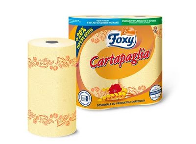FOXY Cartapaglia dekorowany ręcznik kuchenny 2rol.