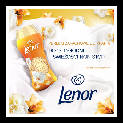 LENOR Perełki Zapachowe do Prania Gold Orchid