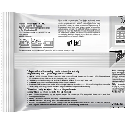 LUBA Czyszczące Ściereczki Soda 24szt.