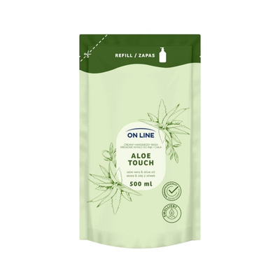 ON LINE kremowe mydło do ciała i rąk Aloe Touch