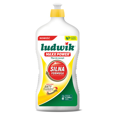 LUDWIK Maxx Power płyn do naczyń Cytrusy 725 g