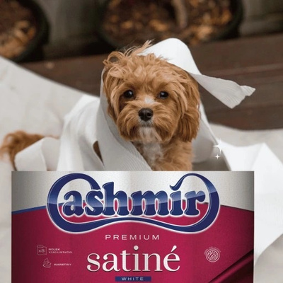 CASHMIR Satine papier toaletowy 3-wartswy 8 rolek