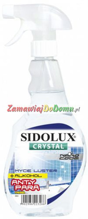 Sidolux Crystal do mycia szyb antypara 500 ml