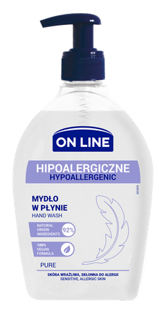 ON LINE Mydło Hipoalergiczne PURE 500 ml