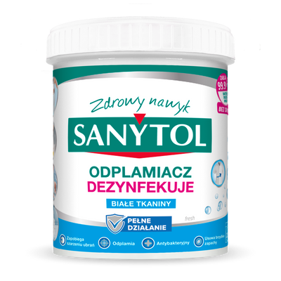SANYTOL Odplamiacz Do Białych Tkanin 450 g