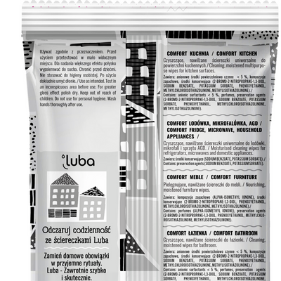 LUBA Kamień, Marmur Ściereczki czyszczące 32 szt.