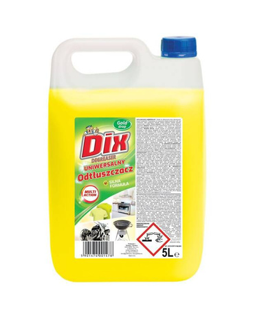 Gold Drop DIX odtłuszczacz uniwersalny 5000 ml