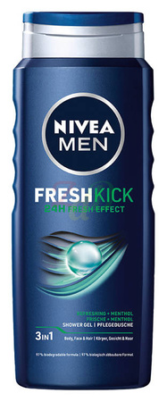 NIVEA MEN Cool Kick żel pod prysznic 500ml