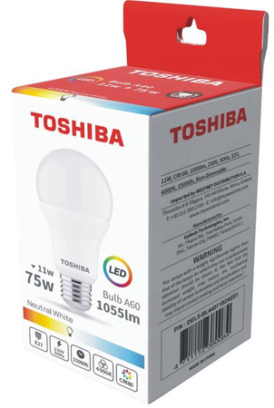 Żarówka LED TOSHIBA E27 11W 1055LM 4000K