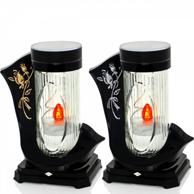 Znicz Polski ZGM Wstęga Róża Solarny 23 cm