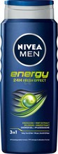 NIVEA MEN Energy żel pod prysznic 500ml 