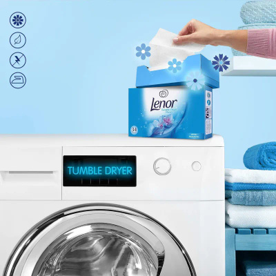 LENOR chusteczki zapachowe do suszarki 34 szt.