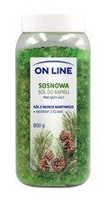 On Line sól do kąpieli sosnowa 800 g