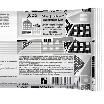 LUBA Czyszczące Ściereczki Soda 24szt.