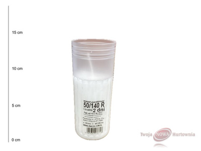 Wkład do zniczy ryflowany 50/140 48 h