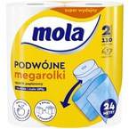 MOLA podwójne megarolki ręczniki papierowe 2 rol.