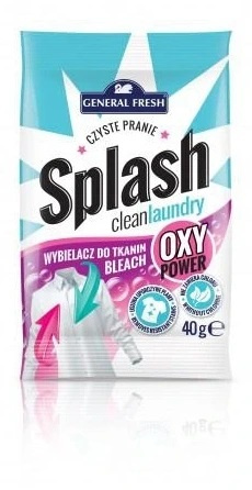 SPLASH OXY wybielacz do tkanin 80g bez chloru