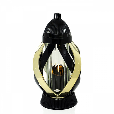 Znicz Polski ZGM Szarfa Metalik złoty 29 cm