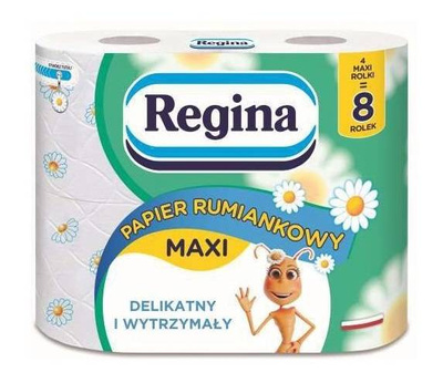 REGINA MAXI rumiankowy papier toaletowy 4 rolki 