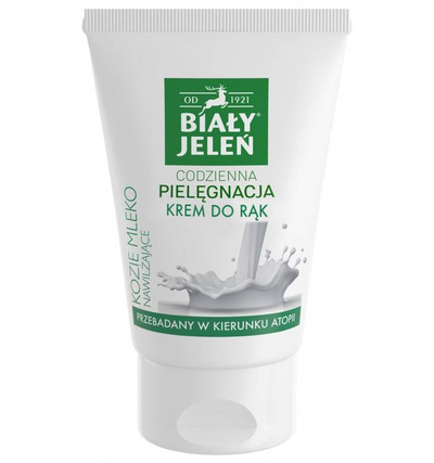 Biały Jeleń Kozie Mleko krem do rąk 100 ml