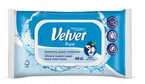 VELVET Pure nawilżany papier toaletowy 42 szt.