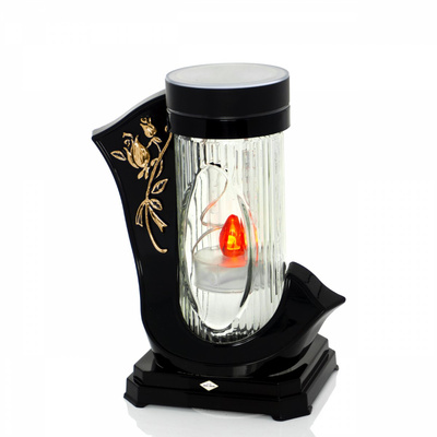 Znicz Polski ZGM Wstęga Róża Solarny 23 cm