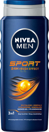 NIVEA MEN Sport żel pod prysznic 500ml 