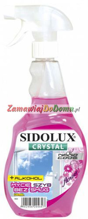 Sidolux Crystal do mycia szyb flower 500 ml