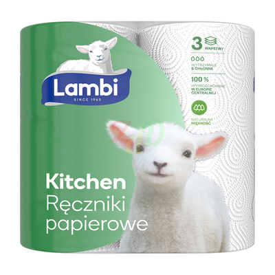 LAMBI Kitchen ręczniki papierowe 2 rol.