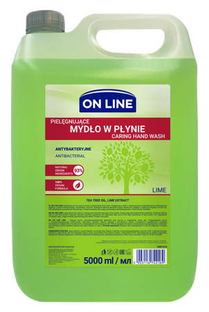ON LINE Lime antybakteryjne mydło w płynie 5 l