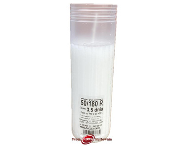 Wkład do zniczy ryflowany 50/180 84 h