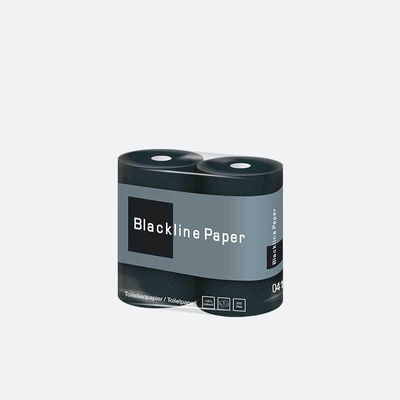 Blackline celuloza czarna papier toaletowy 4 rol.