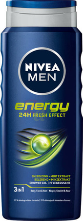 NIVEA MEN Energy żel pod prysznic 500ml 