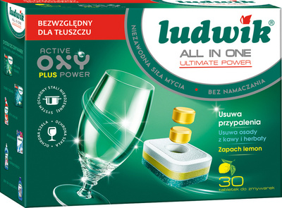 LUDWIK All In One tabletki do zmywarki 30 szt.