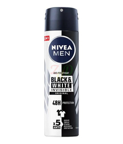 NIVEA MEN BLACK WHITE Invisible dezodorant spray