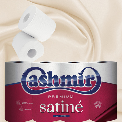 CASHMIR Satine papier toaletowy 3-wartswy 8 rolek