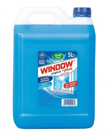WINDOW PLUS 5l alkohol+amoniak płyn do mycia szyb