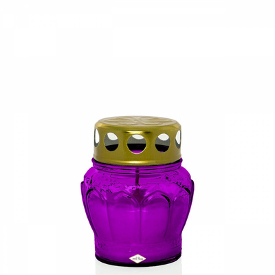 Znicz Polski Z329 mały zalewany szklany 9 cm