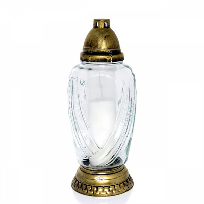 Znicz Polski Z536 klasyczny szkło 32 cm