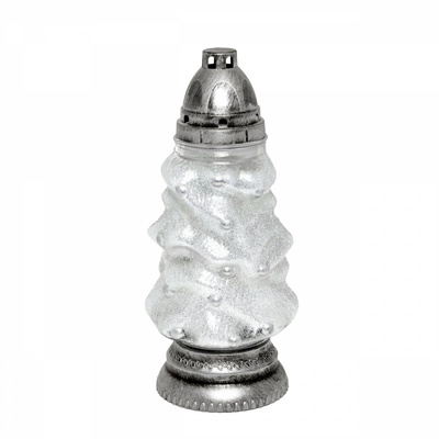 Znicz świąteczny Boże Narodzenie CHS zielony 28 cm