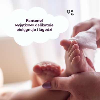 LUBA Chusteczki Nawilżane Tuli 97% Woda i Pantenol