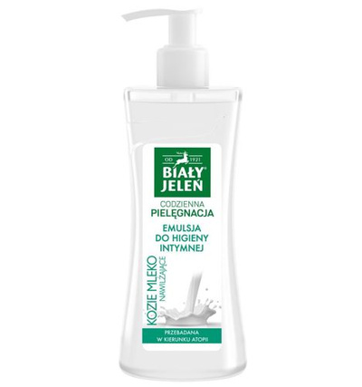 Biały Jeleń emulsja do intymnej kozie mleko 265 ml