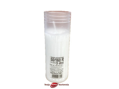 Wkład do zniczy ryflowany 50/160 72 h