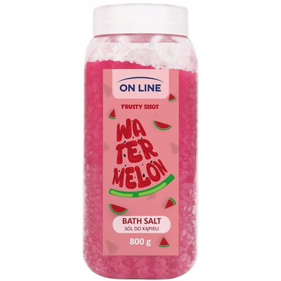 On Line Sól do kąpieli Fruity Shot arbuz 800g
