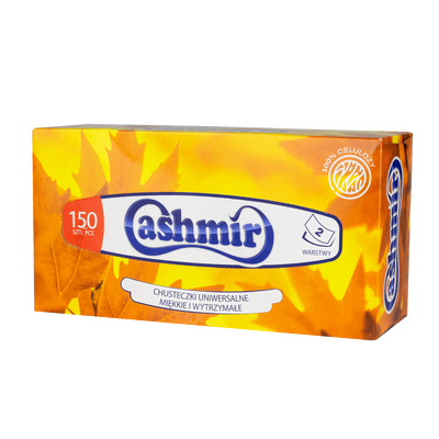 CASHMIR chusteczki uniwersalne 2-wartswy 150 szt.