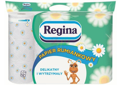 REGINA rumiankowy papier toaletowy 12 rolek 