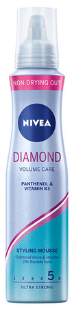 NIVEA Diamond Volume care pianka do włosów 150 ml