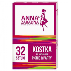 ANNA ZARADNA Rozpałka kostka do grilla 32 szt.