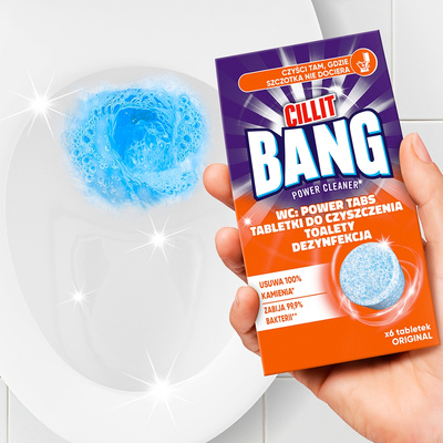 CILLIT BANG tabletki do WC Original 6 szt.